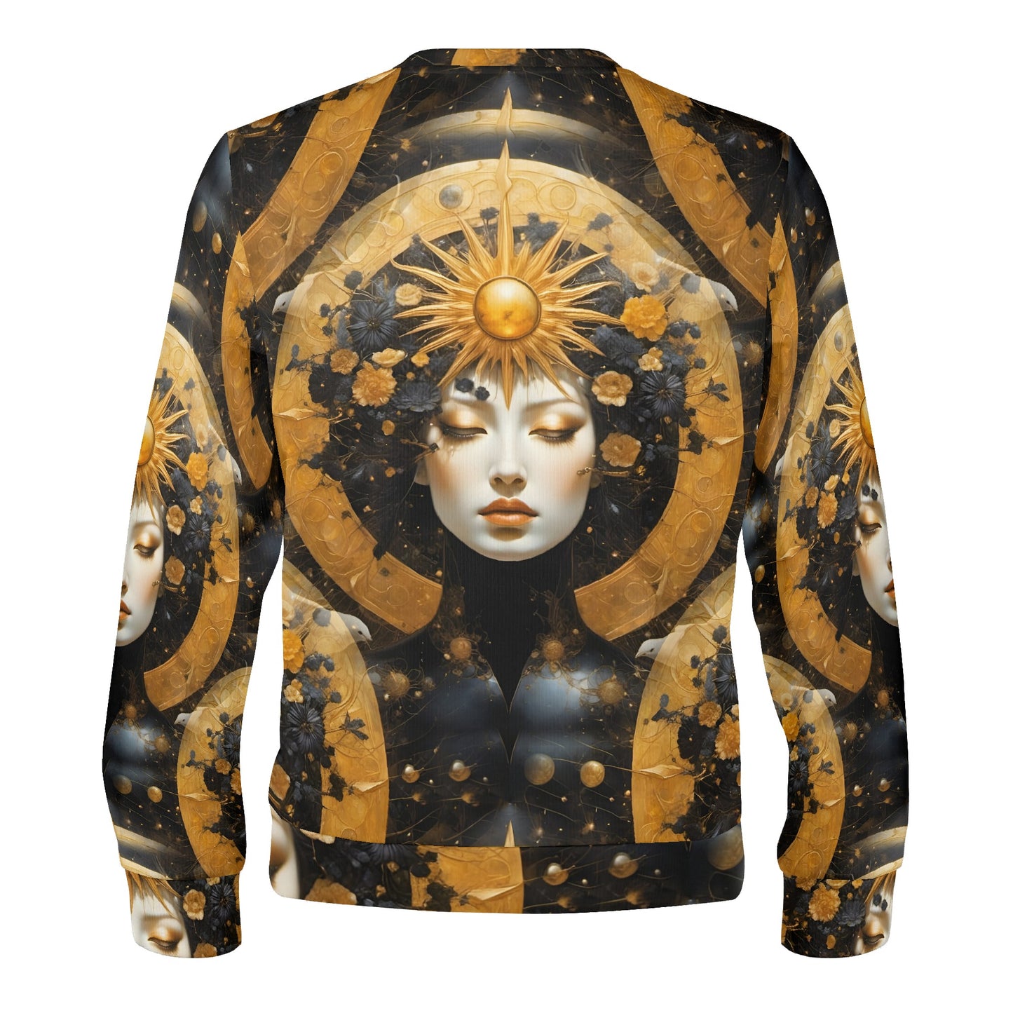 Lunar Eclipse – Unisex Sweater: A Cosmic Harmony in Wearable Art