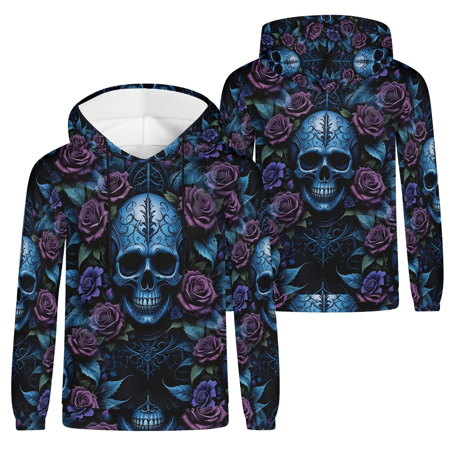 Lush Decay - Unisex Hoodie – A Fusion of Darkness & Elegance