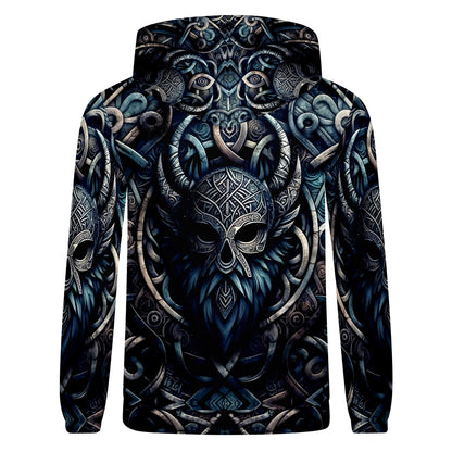 Mask of the North – Poly French Terry Hoodie by Loud and Lethal