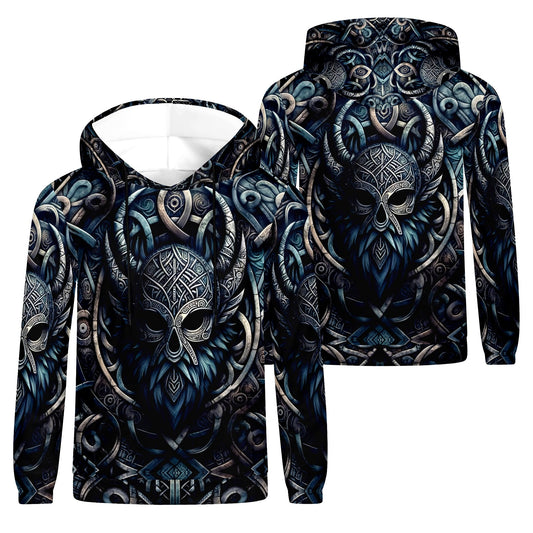Mask of the North – Poly French Terry Hoodie by Loud and Lethal