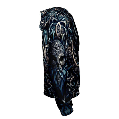 Mask of the North – Poly French Terry Hoodie by Loud and Lethal