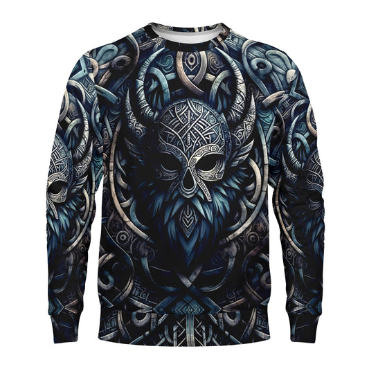 Mask of the North – Cotton Terry Sweatshirt | Loud and Lethal