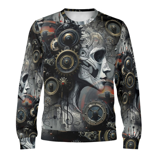 Mech & Flesh - Unisex Sweater - Where Flesh Meets Machine