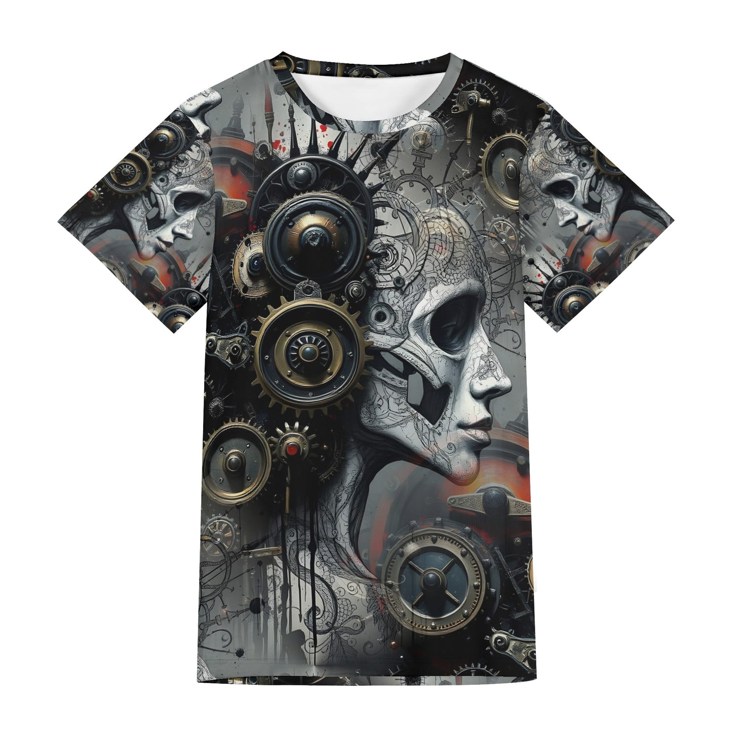 Mech & Flesh - Unisex T-Shirt – The Fusion of Man & Machine