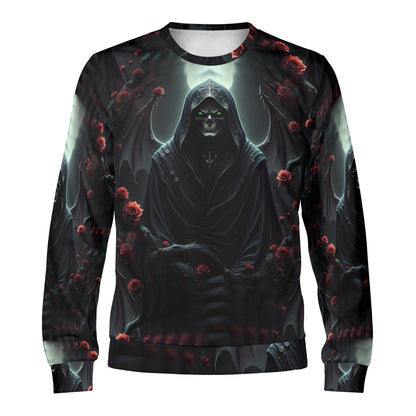 Midnight’s Omen - Unisex Sweater: Embrace the Dark Mysticism of Goth Culture