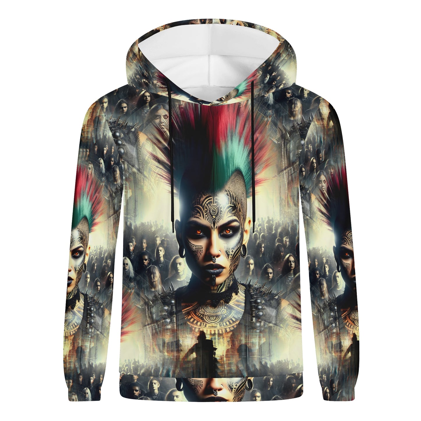 Mohawk Riot - Unisex Hoodie – Defy the Norm, Own the Streets