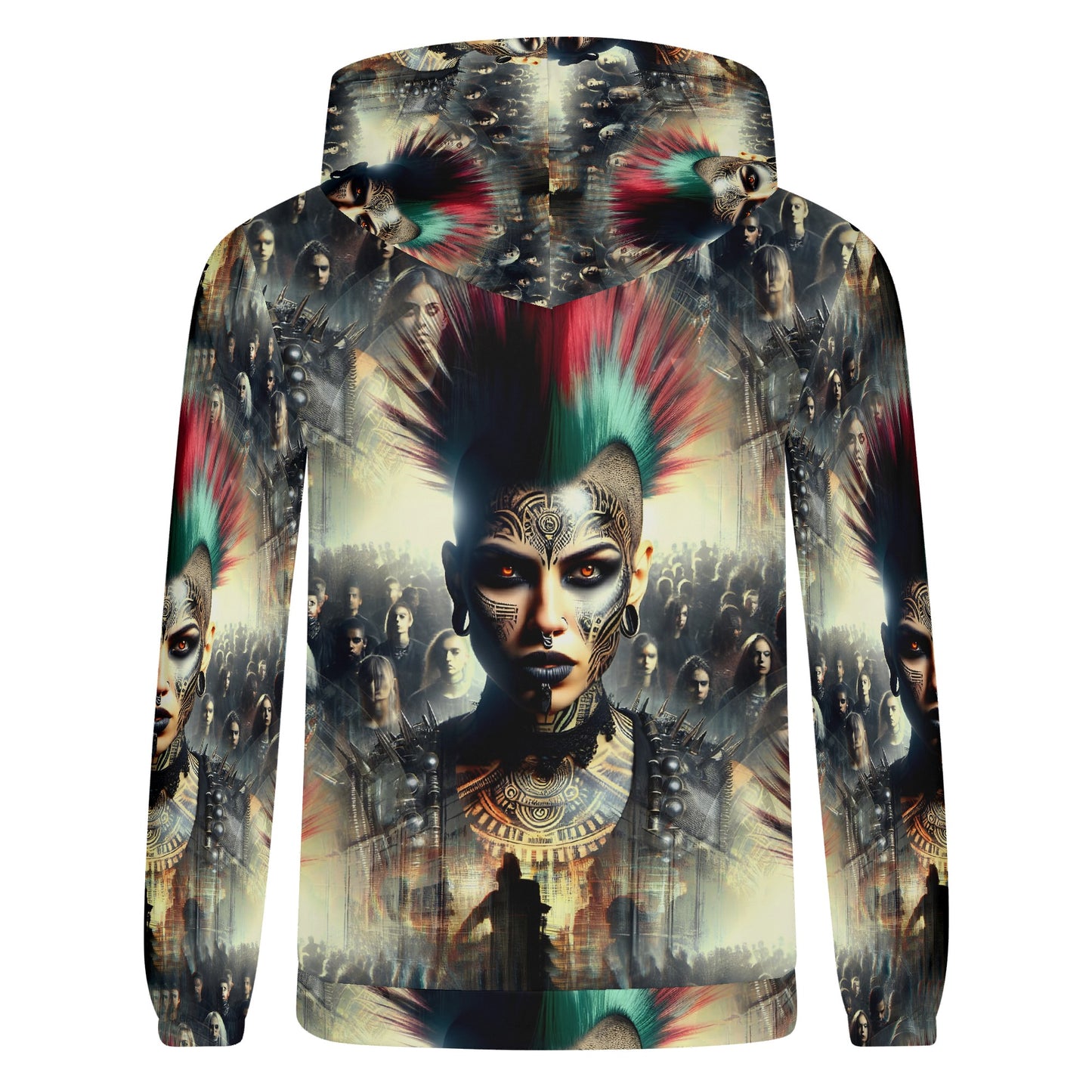 Mohawk Riot - Unisex Hoodie – Defy the Norm, Own the Streets