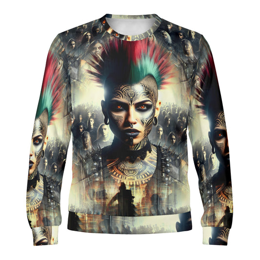 Mohawk Riot - Unisex Sweater - Unleash the Anarchy