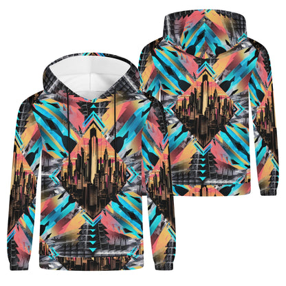 Neon Nights – Unisex Hoodie: A Bold Tribute to Futuristic Street Style