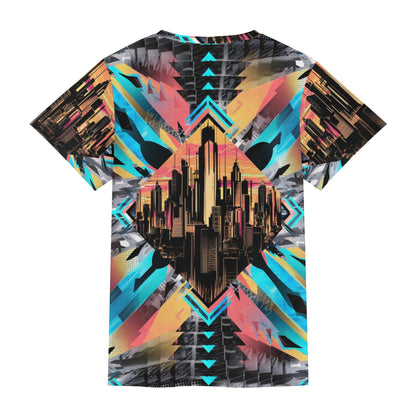 Neon Nights – Unisex T-Shirt - Illuminate Your Wardrobe with Bold, Futuristic Style