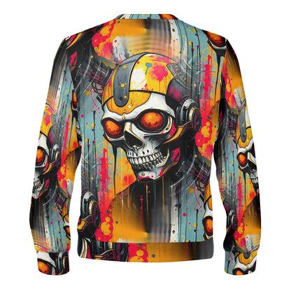 Neon Reaper - Unisex Sweater - a Cybernetic Nightmare