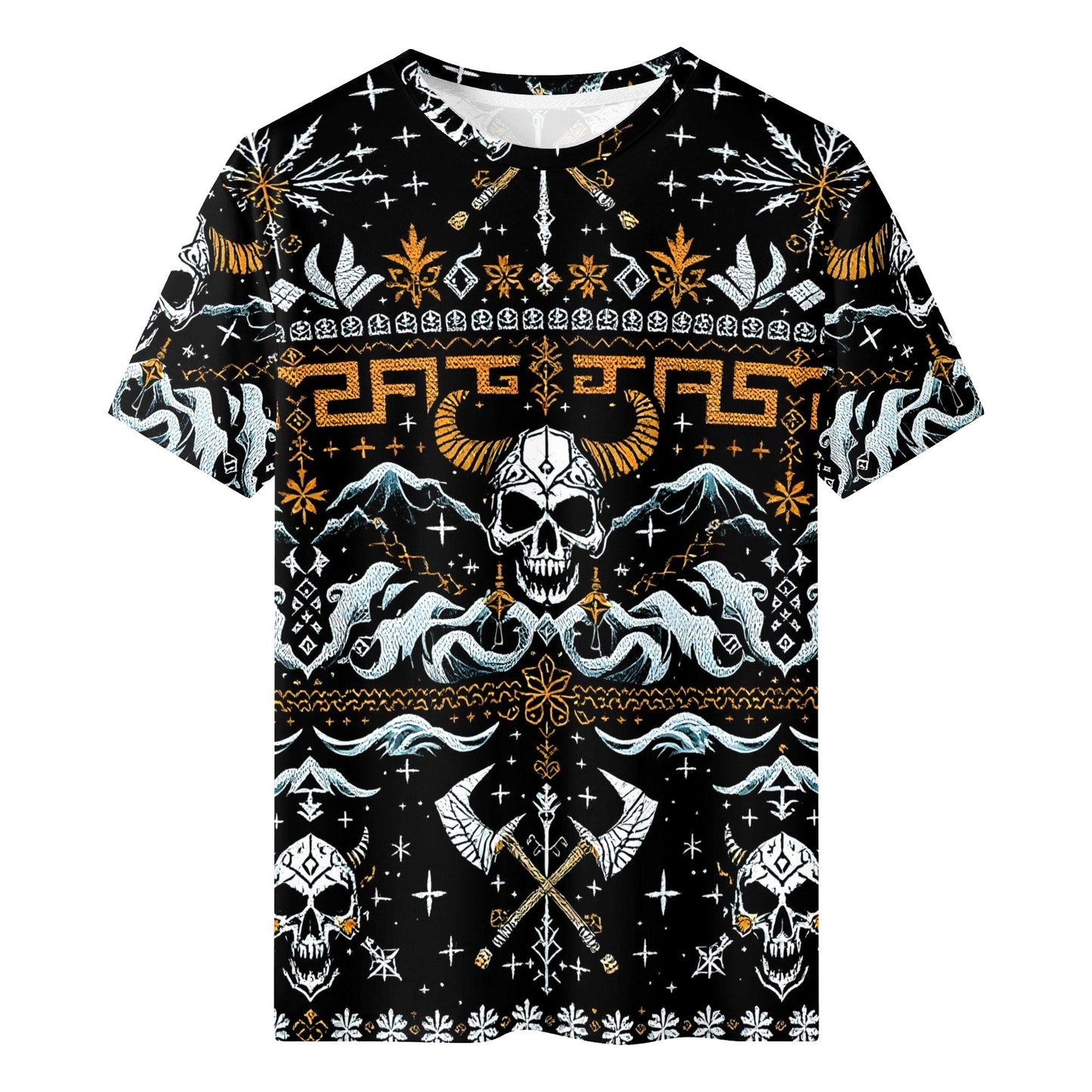 Nordic Frost Organic Cotton Christmas T-Shirt by Loud & Lethal
