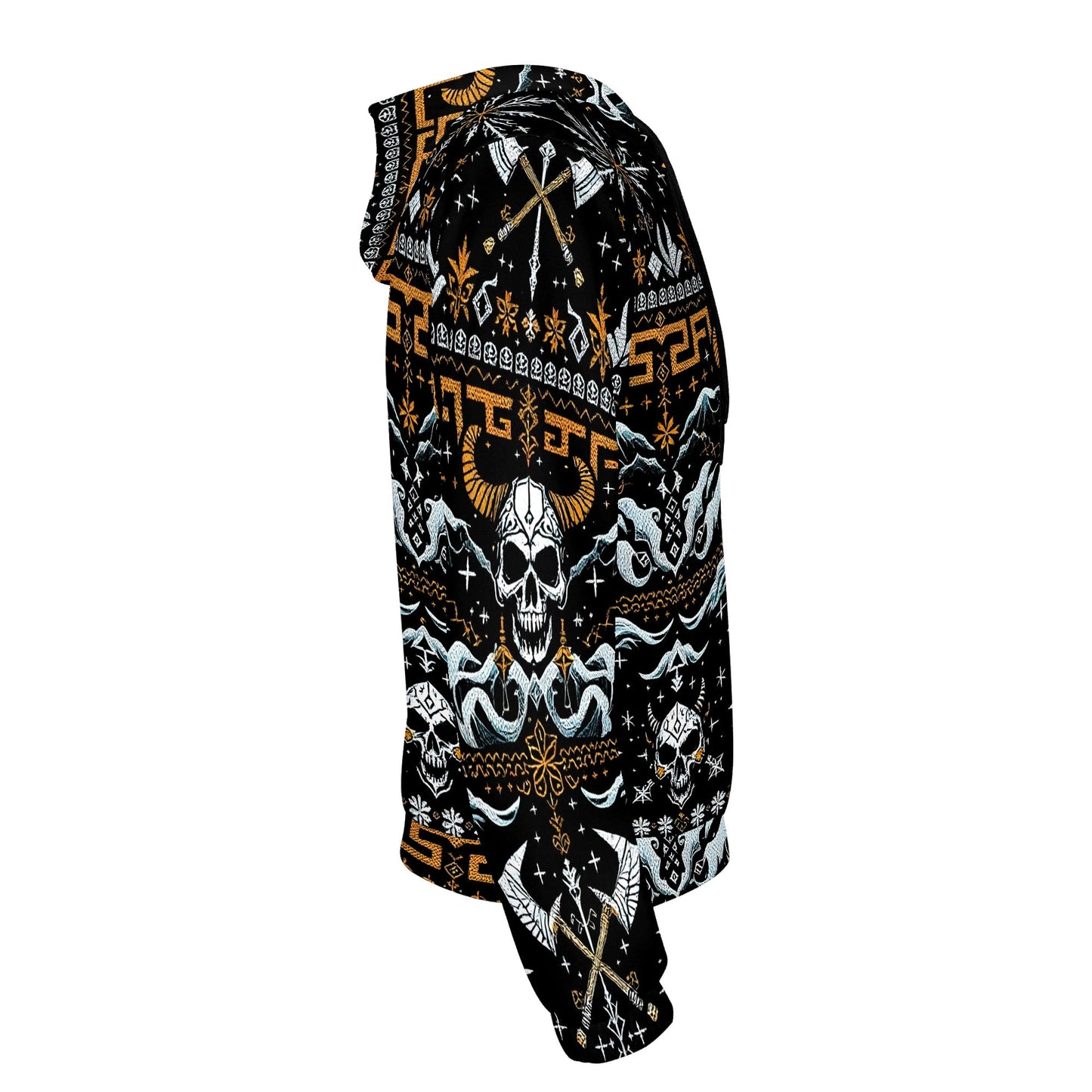 Nordic Frost Cotton Terry Hoodie