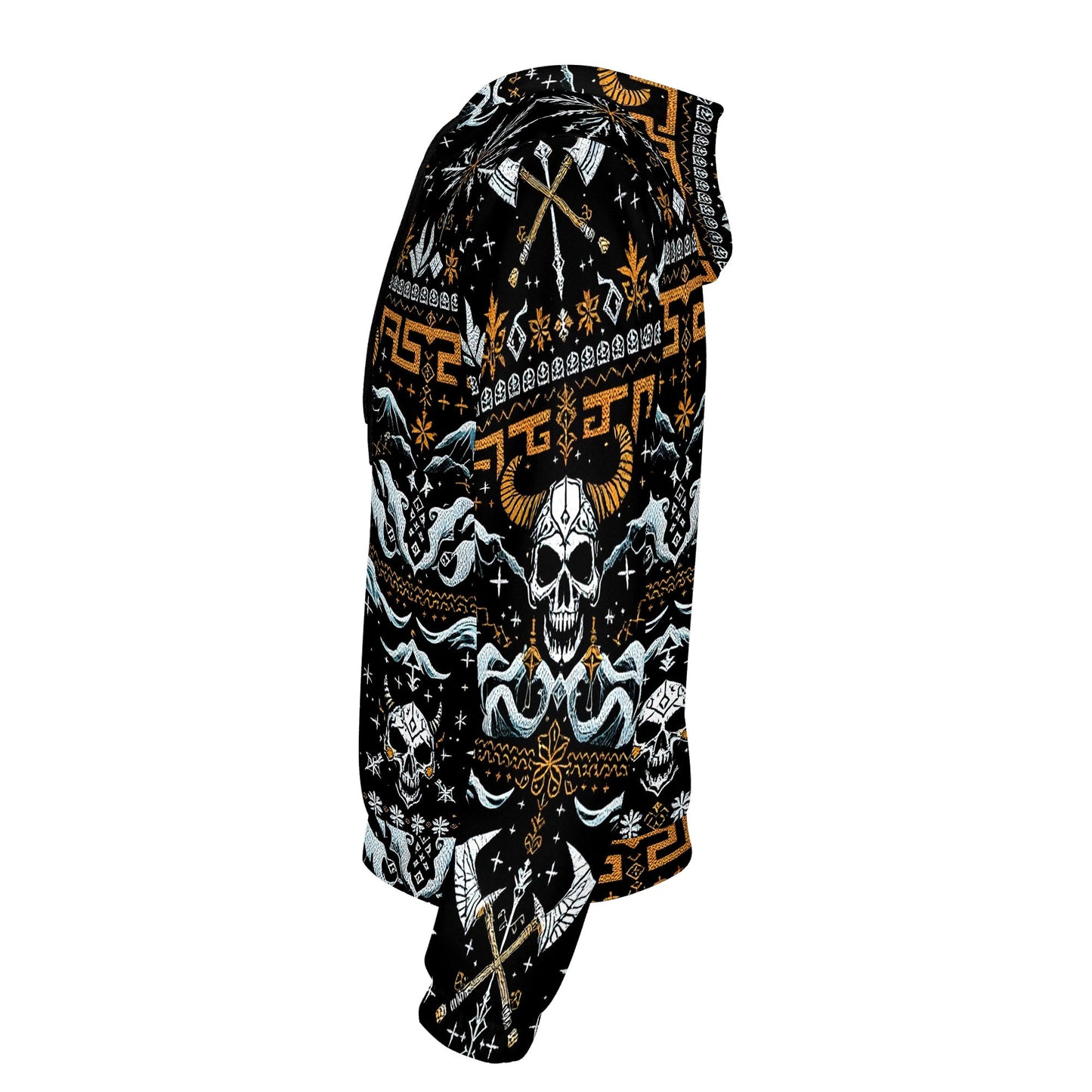 Nordic Frost Cotton Terry Hoodie