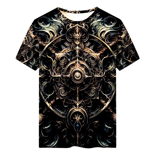 Occult Spiral Organic Cotton Kids T-Shirt – Loud and Lethal