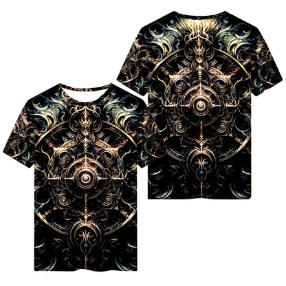 Occult Spiral Organic Cotton Kids T-Shirt – Loud and Lethal