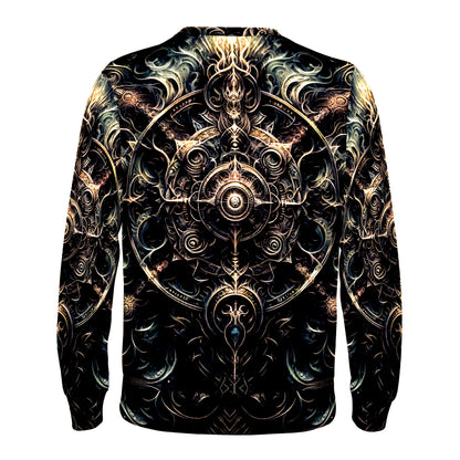 Occult Spiral – Poly French Terry Sweatshirt | Loud and Lethal