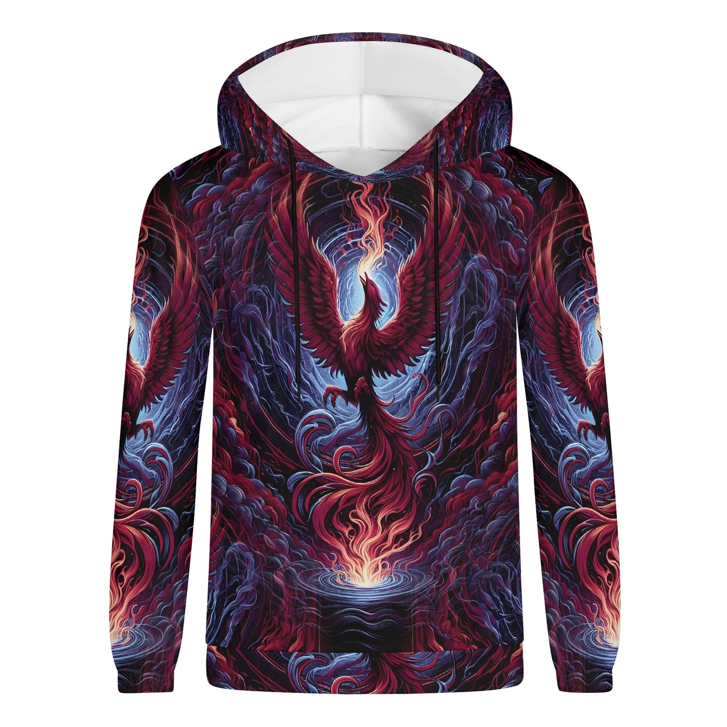 Phoenix Fury - Unisex Hoodie - Captures the Essence of Rebirth