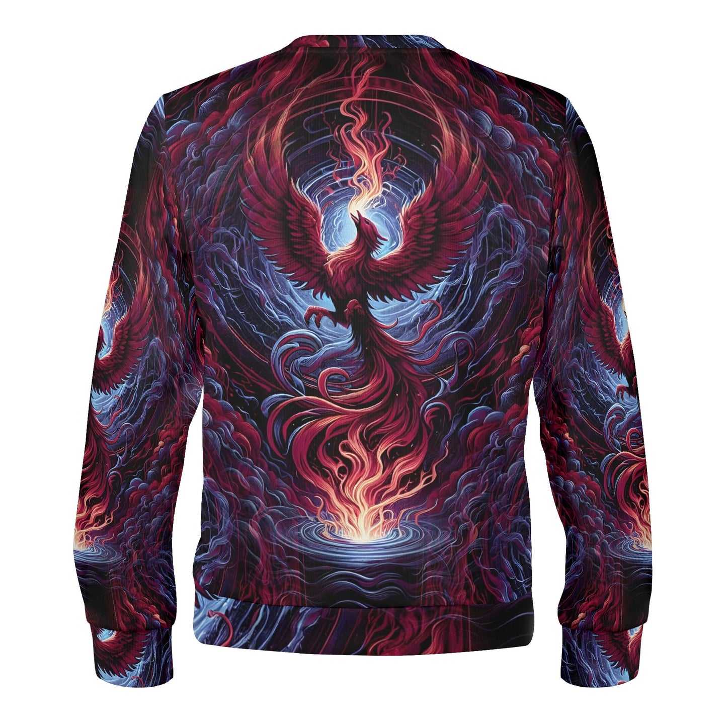 Phoenix Fury – Unisex Sweater - Rise from the Flames in Ultimate Style