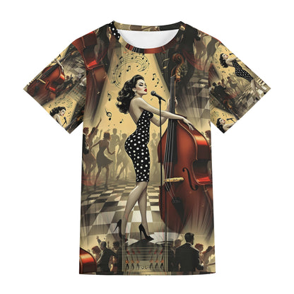 Pin-Up Groove Unisex T-Shirt – Swing, Style & Rock 'n' Roll