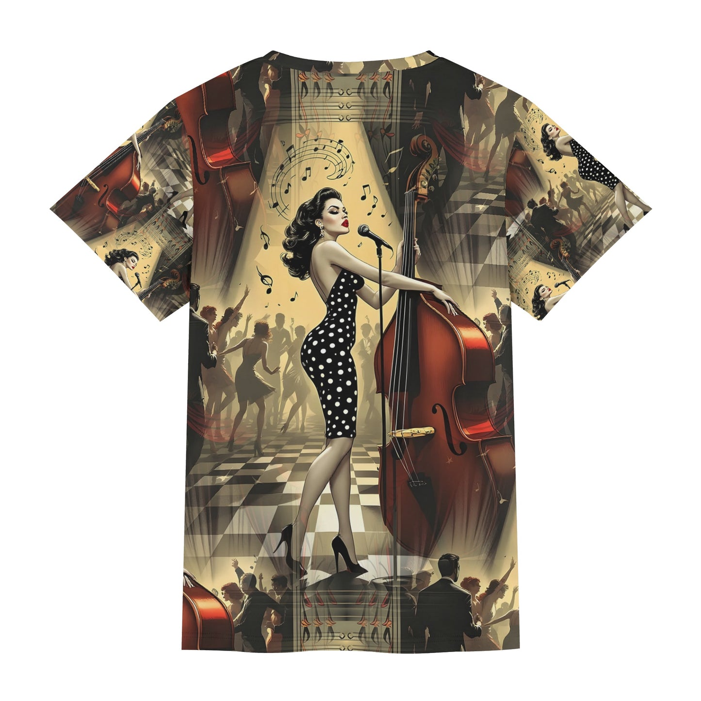 Pin-Up Groove Unisex T-Shirt – Swing, Style & Rock 'n' Roll