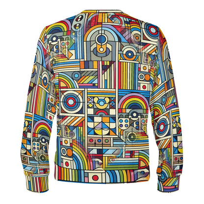 Rainbow Riot - Unisex Sweater: Wear Your Pride with Bold, Colorful Style