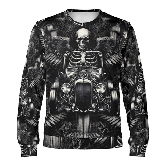 Reaper’s Hot Rod – The Ultimate Unisex Sweater for Rebels