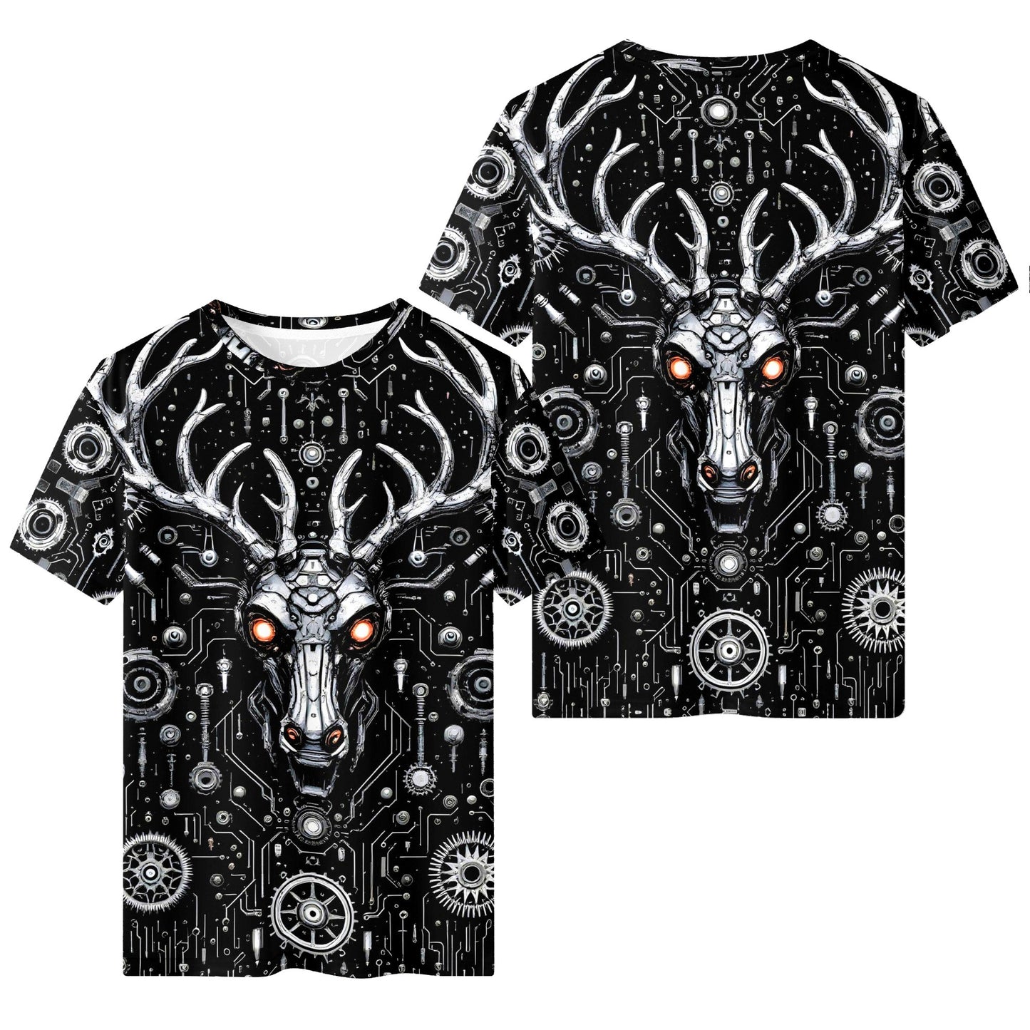 Red-Eye Revenant 100% Cotton Christmas T-Shirt by Loud & Lethal