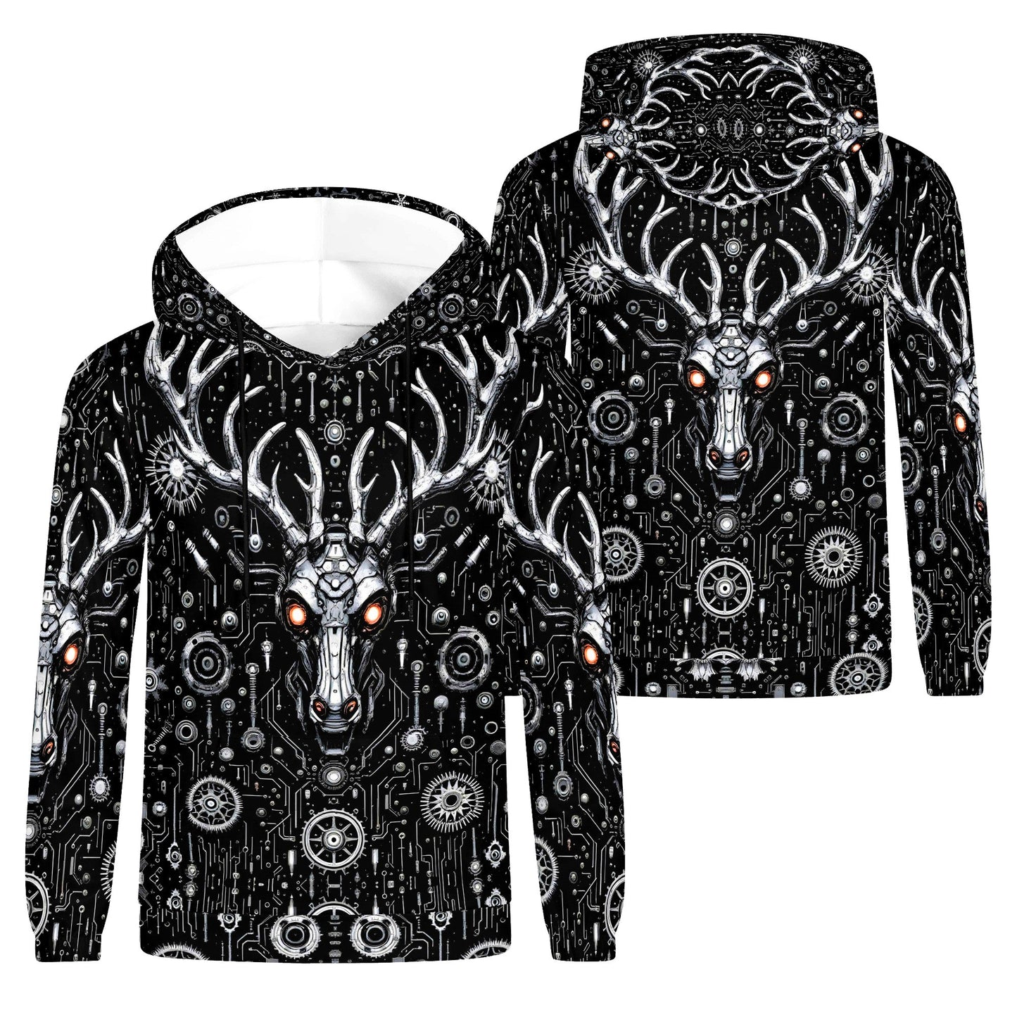 Red-Eye Revenant – Cotton Terry Hoodie