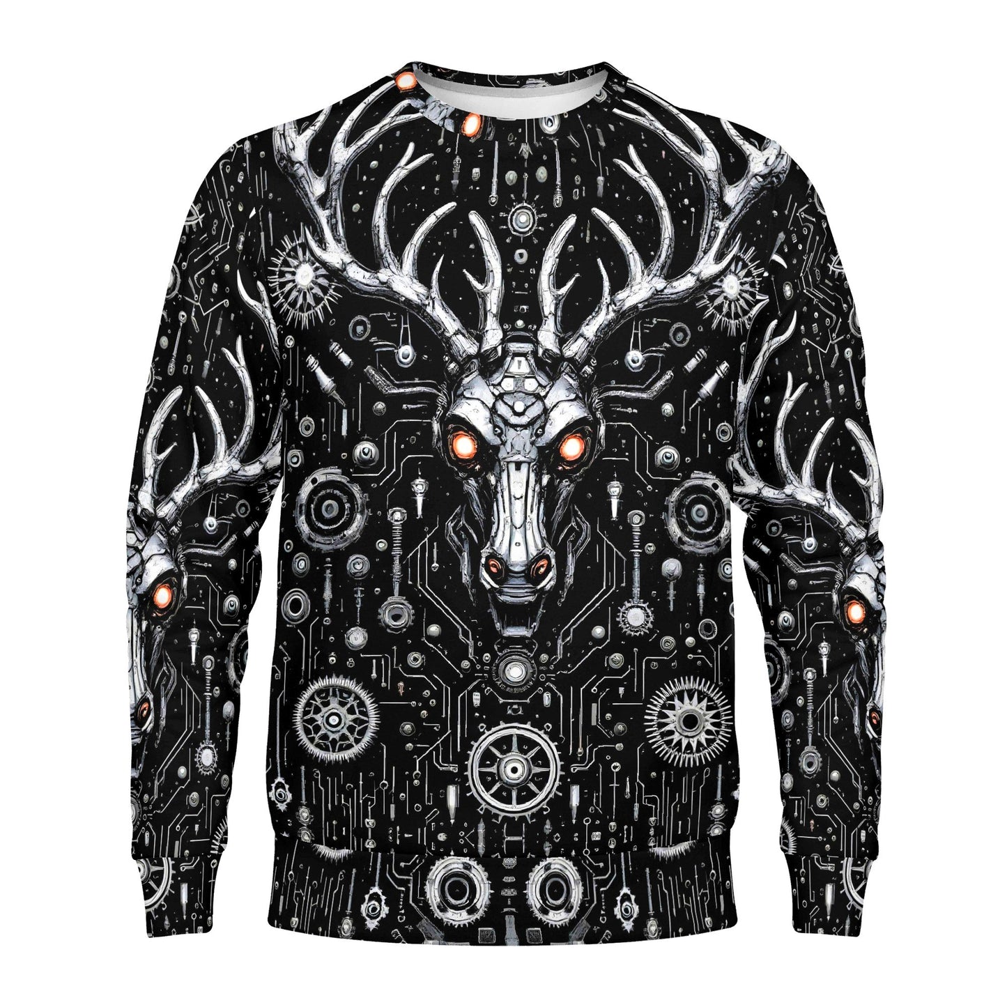 Red-Eye Revenant – Poly French Terry Christmas Sweatshirt by Loud & Lethal