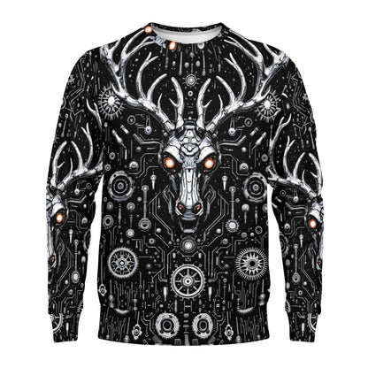 Red-Eye Revenant – Poly French Terry Christmas Sweatshirt by Loud & Lethal