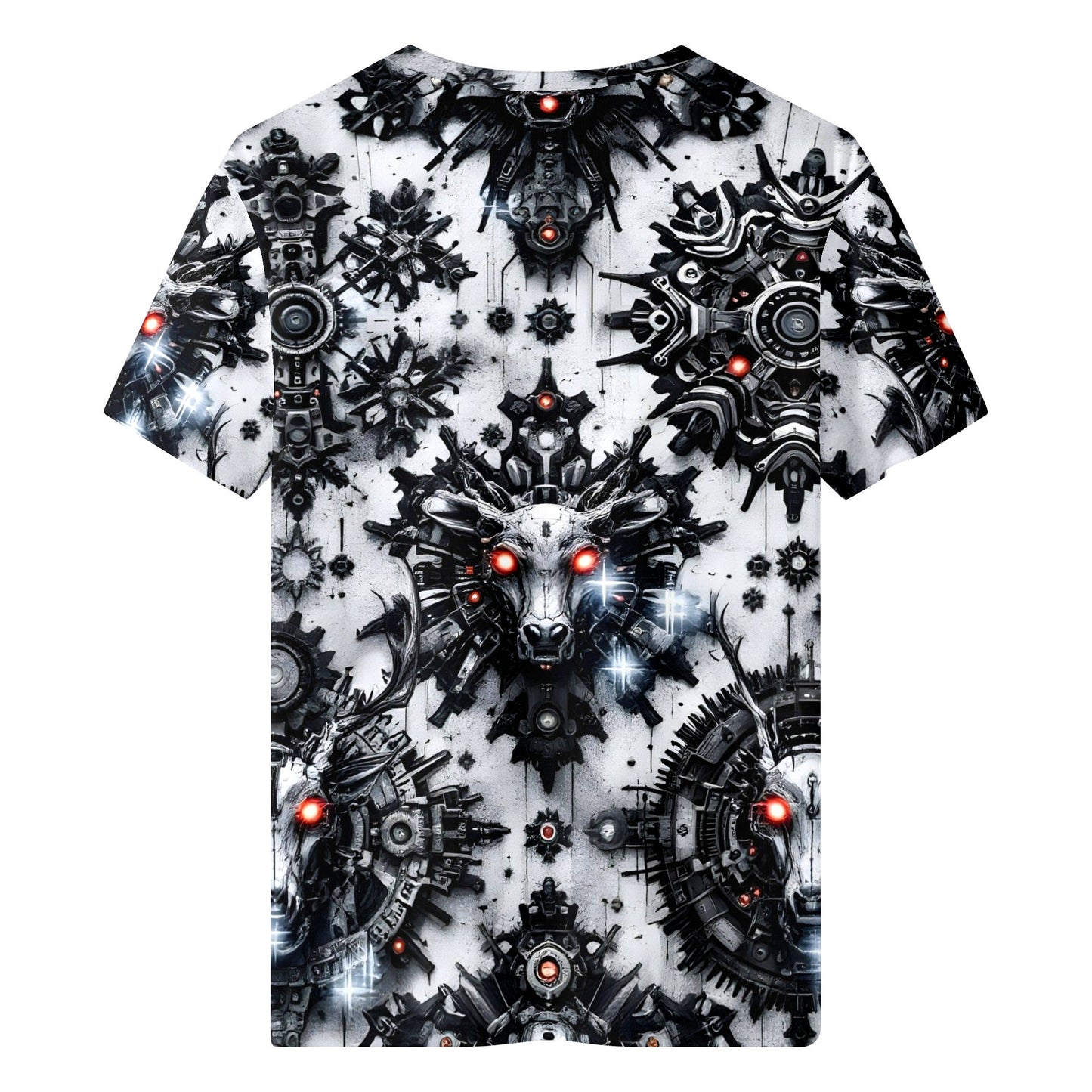 Red-Eye Sentinels Lycra Christmas T-Shirt by Loud & Lethal