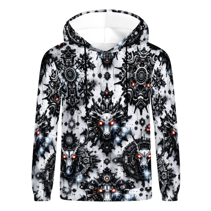 Red-Eye Sentinels Christmas Cotton Terry Hoodie