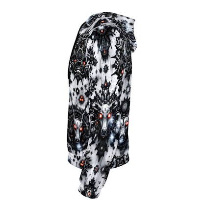 Red-Eye Sentinels Christmas Cotton Terry Hoodie