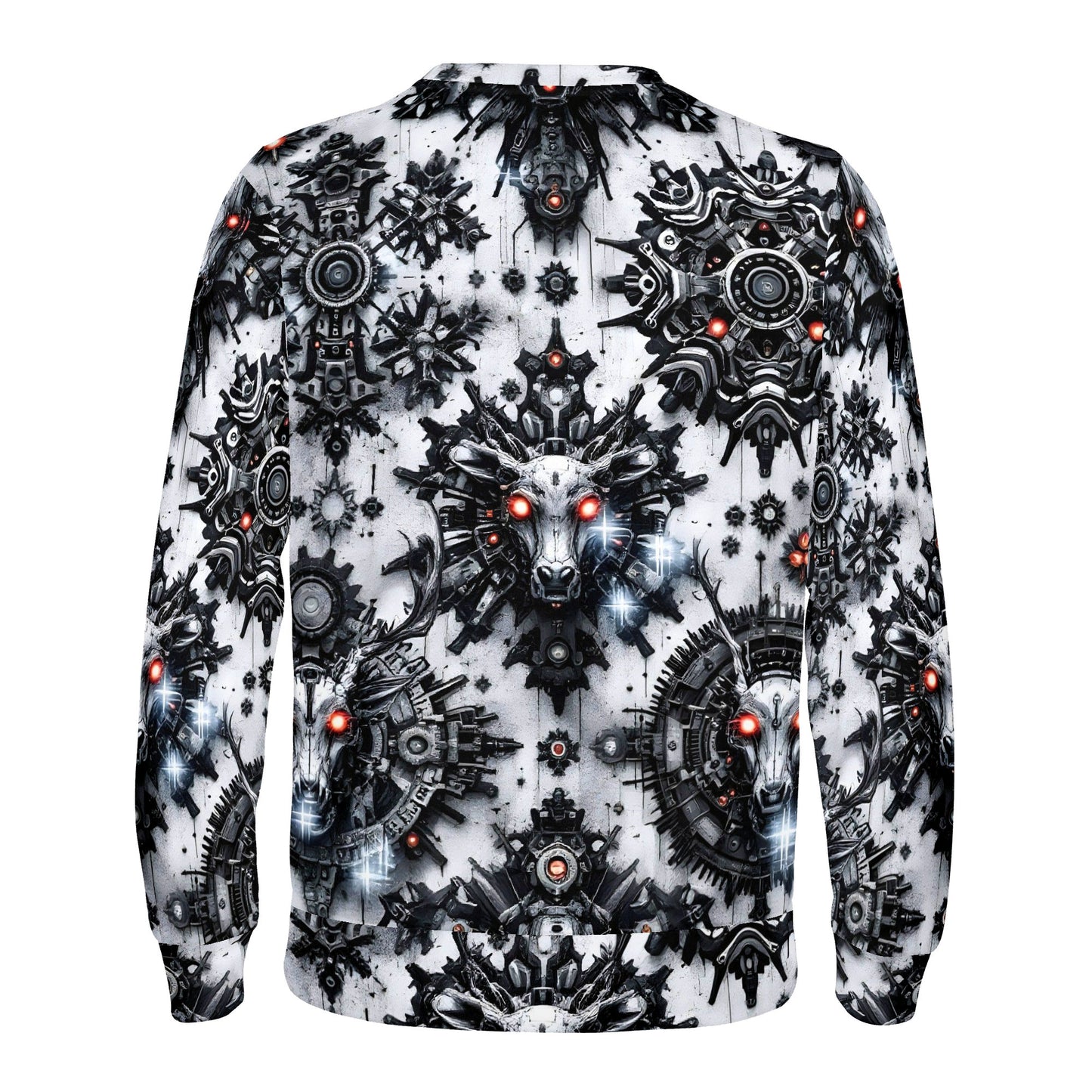 Red-Eye Sentinels – Cotton Terry Christmas Sweatshirt by Loud & Lethal
