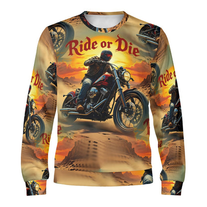 Ride or Die - Unisex Sweater - Embrace the Thrill of the Road