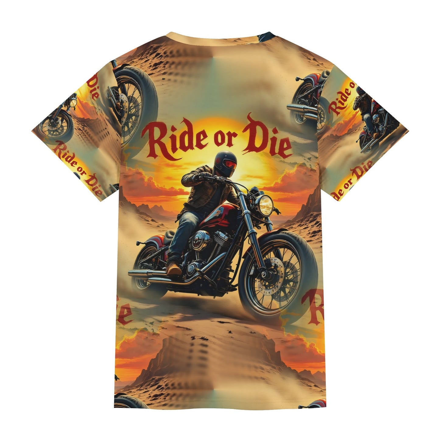 Ride or Die Unisex T-Shirt – The Ultimate Biker Statement