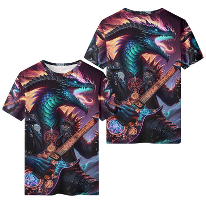 Rock n Roar Organic Cotton Kids T-Shirt by Loud and Lethal