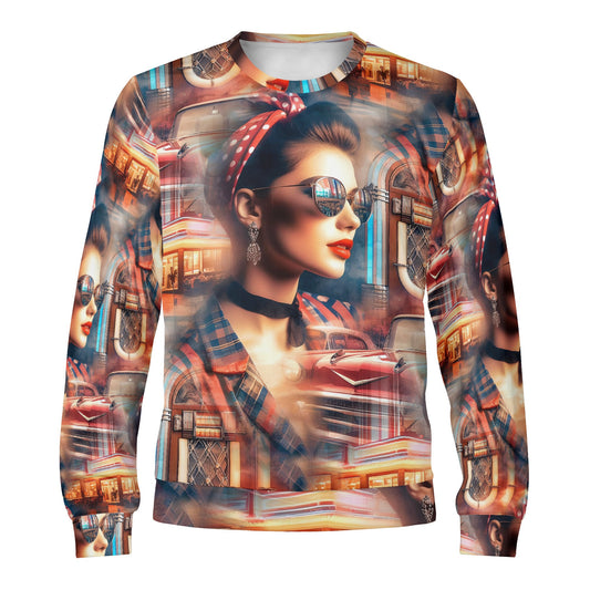 Rockabilly – Unisex Sweater: Vintage Rebellion Meets Modern Edge