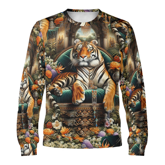 Royal Roar – Unisex Sweater: Elegance and Power Combined