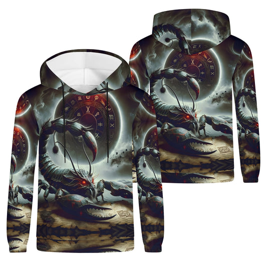 Zodiac Collection - Scorpio Poly French Terry Hoodie