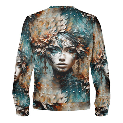 Seraph Shade – Unisex Sweater: Surreal Beauty & Mysterious Edge