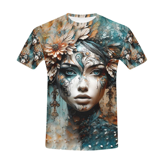 Seraph Shade – Unisex T-Shirt: A Mysterious and Ethereal Masterpiece