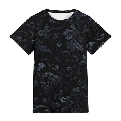 Shadowed Foliage 100 Cotton Kids T-Shirt – Loud and Lethal