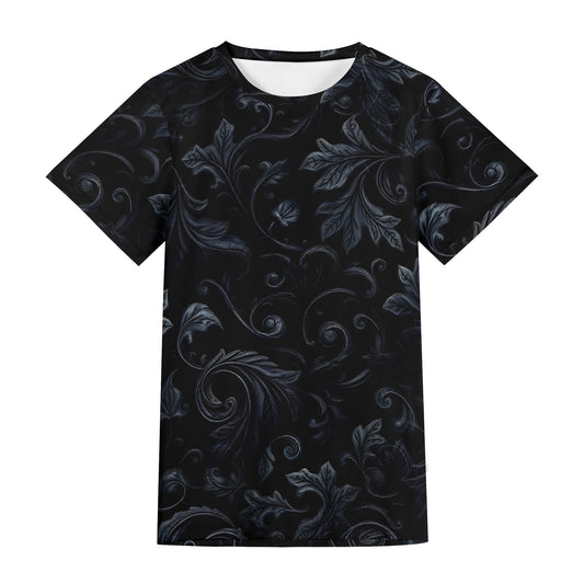Shadowed Foliage Organic Cotton Kids T-Shirt – Loud and Lethal