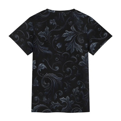 Shadowed Foliage 100 Cotton Kids T-Shirt – Loud and Lethal