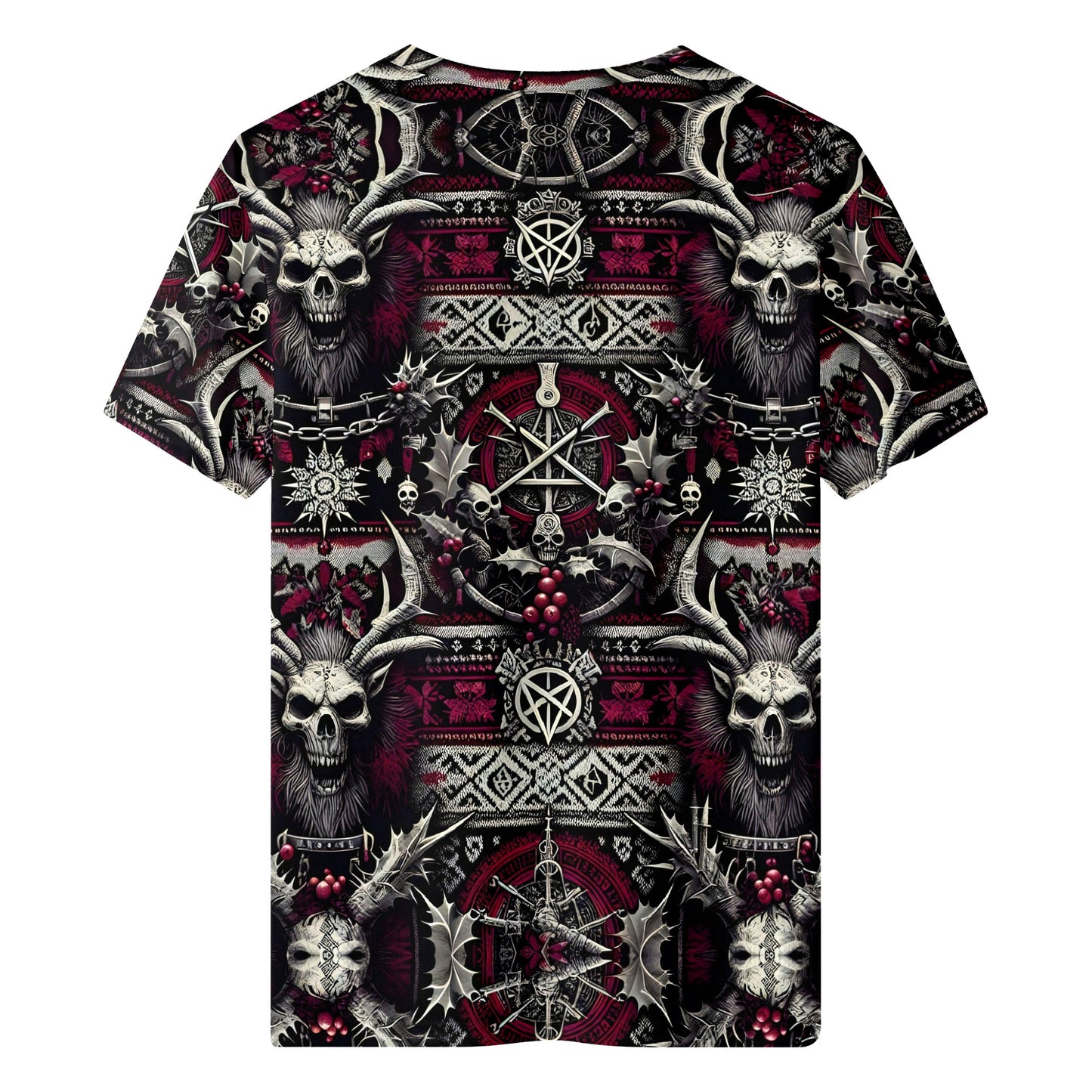 Skullbound Noel Organic Cotton Christmas T-Shirt – Loud & Lethal