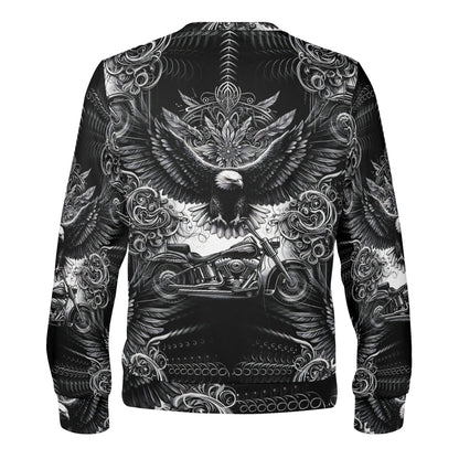 Soaring Eagle – Unisex Sweater - Unleash the Spirit of Freedom and Power