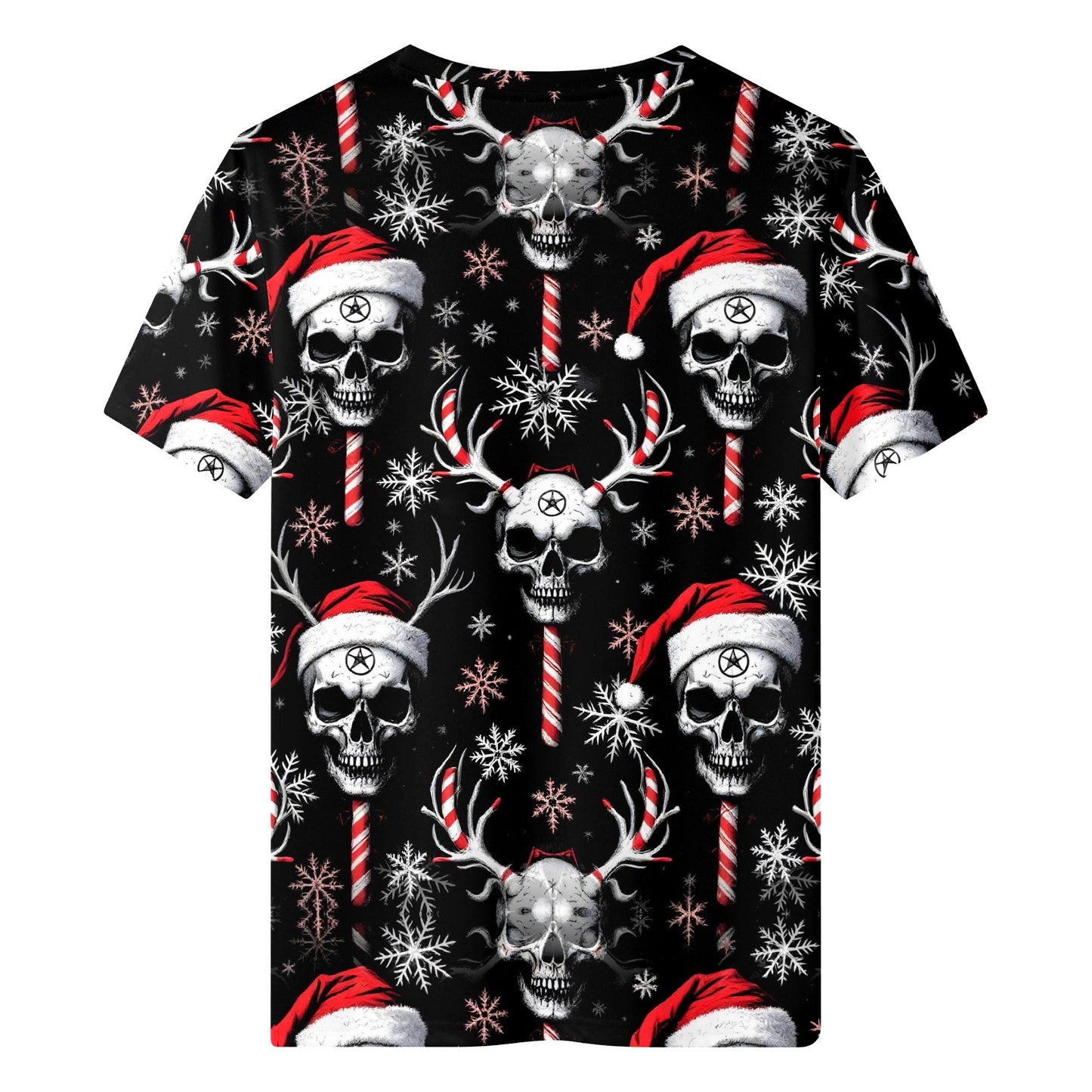 Sugar & Skull Organic Cotton Christmas T-Shirt by Loud & Lethal