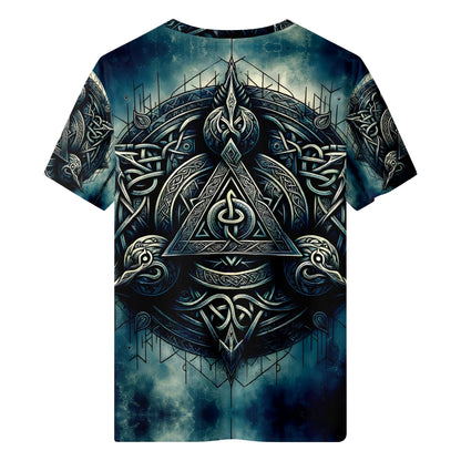 The Valknut Circle Lycra T-Shirt – Loud and Lethal